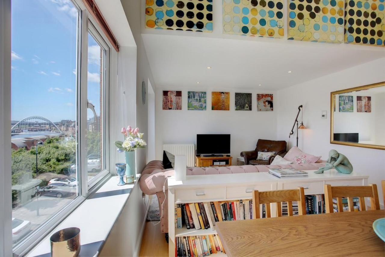 Апартаменти Beautiful Duplex Penthouse - Roof Garden, Views, Parking Ньюкасл-апон-Тайн Екстер'єр фото